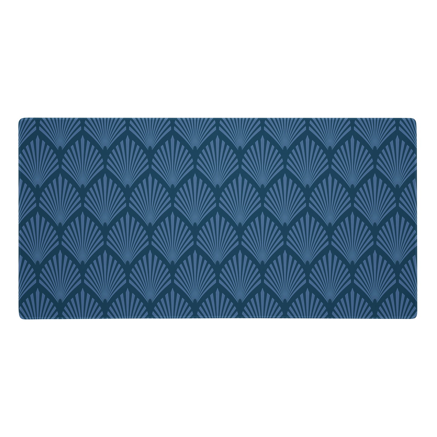 Classic Blue Pattern XL Desk Mat