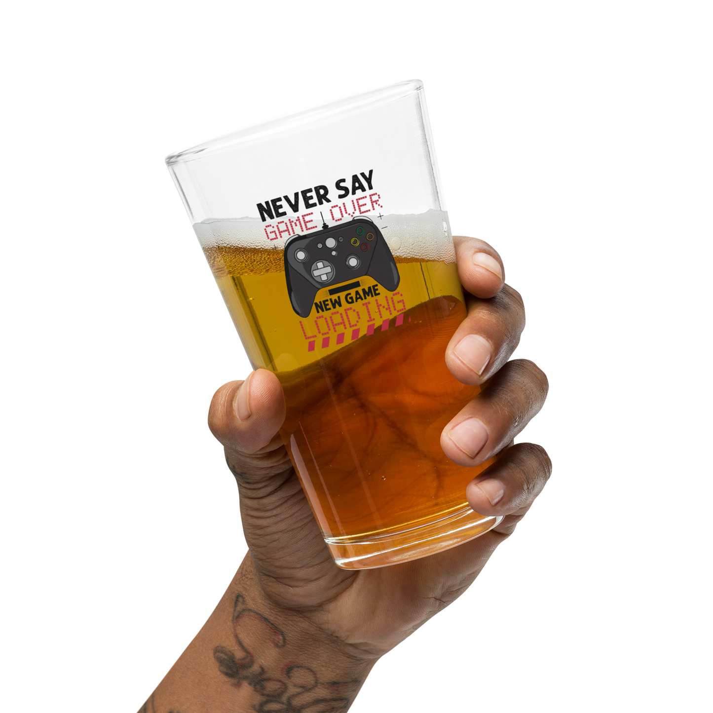 New Game Loading 16oz Pint Glass
