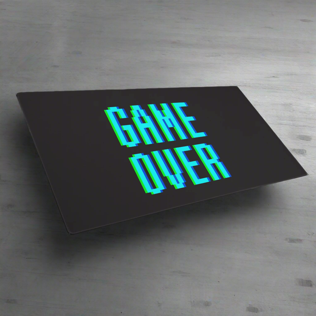 Game Over XL Desk Mat
