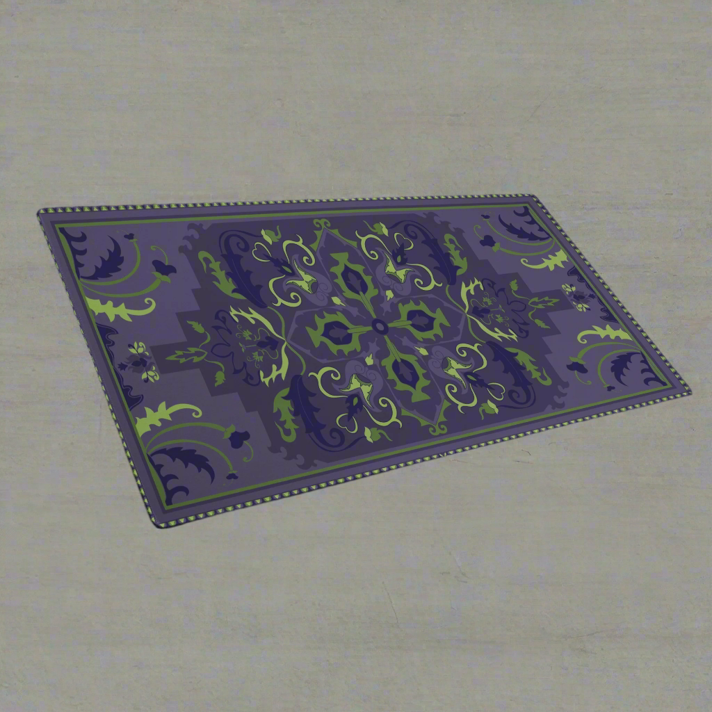Purple Rug XL Desk Mat