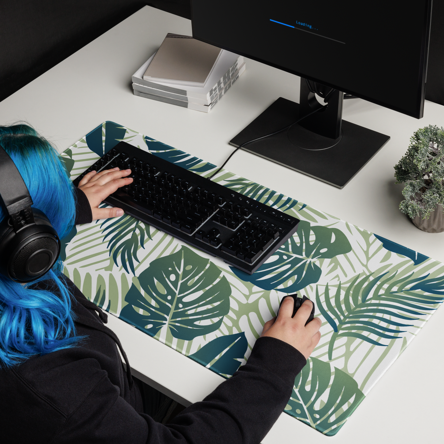 Hawaiian Print XL Desk Mat