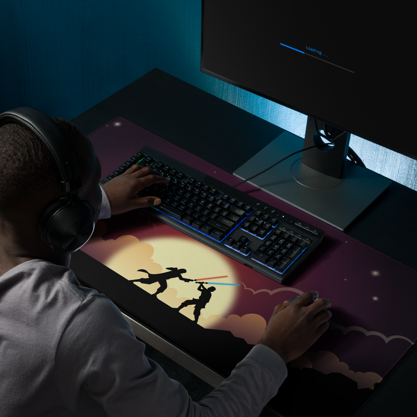 Galaxy Warriors XL Desk Mat