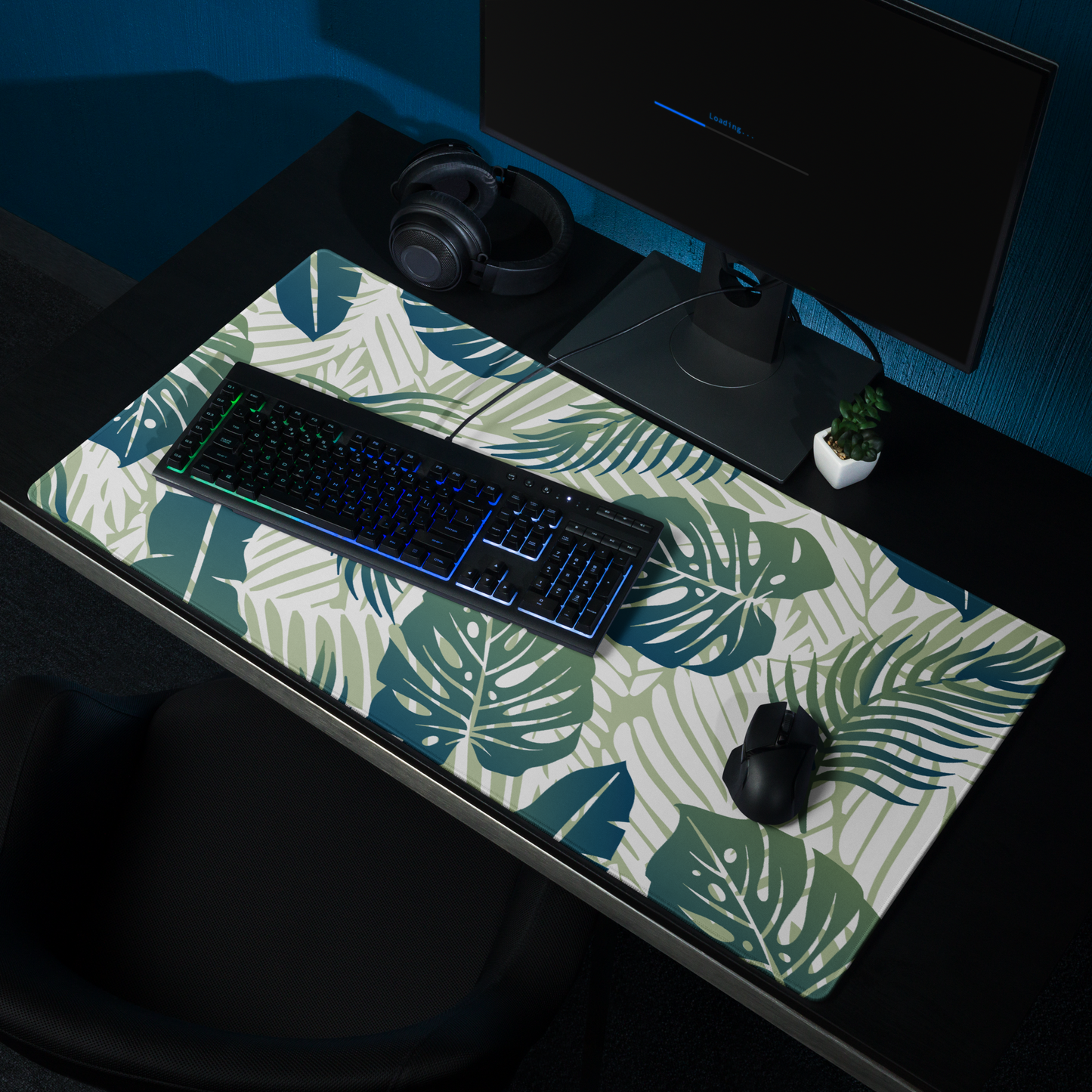 Hawaiian Print XL Desk Mat