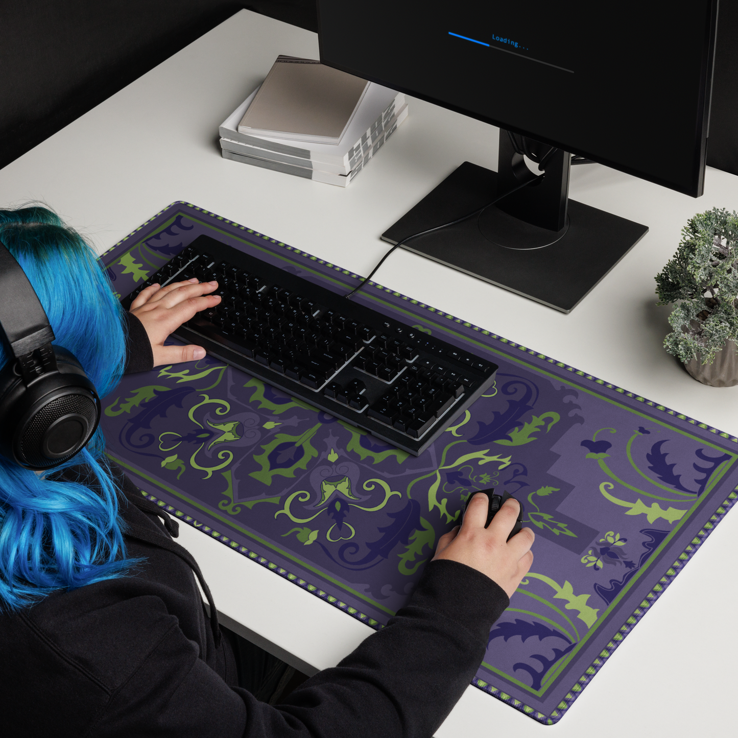 Purple Rug XL Desk Mat