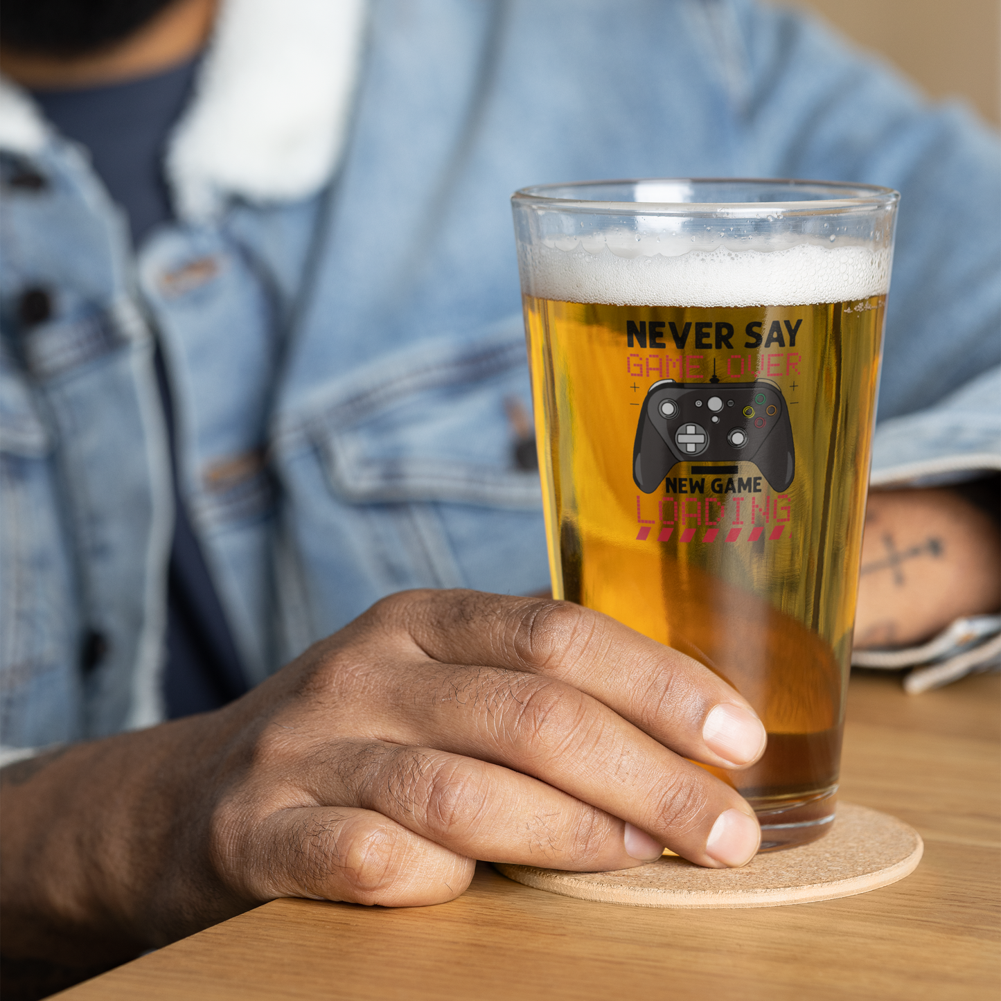 New Game Loading 16oz Pint Glass