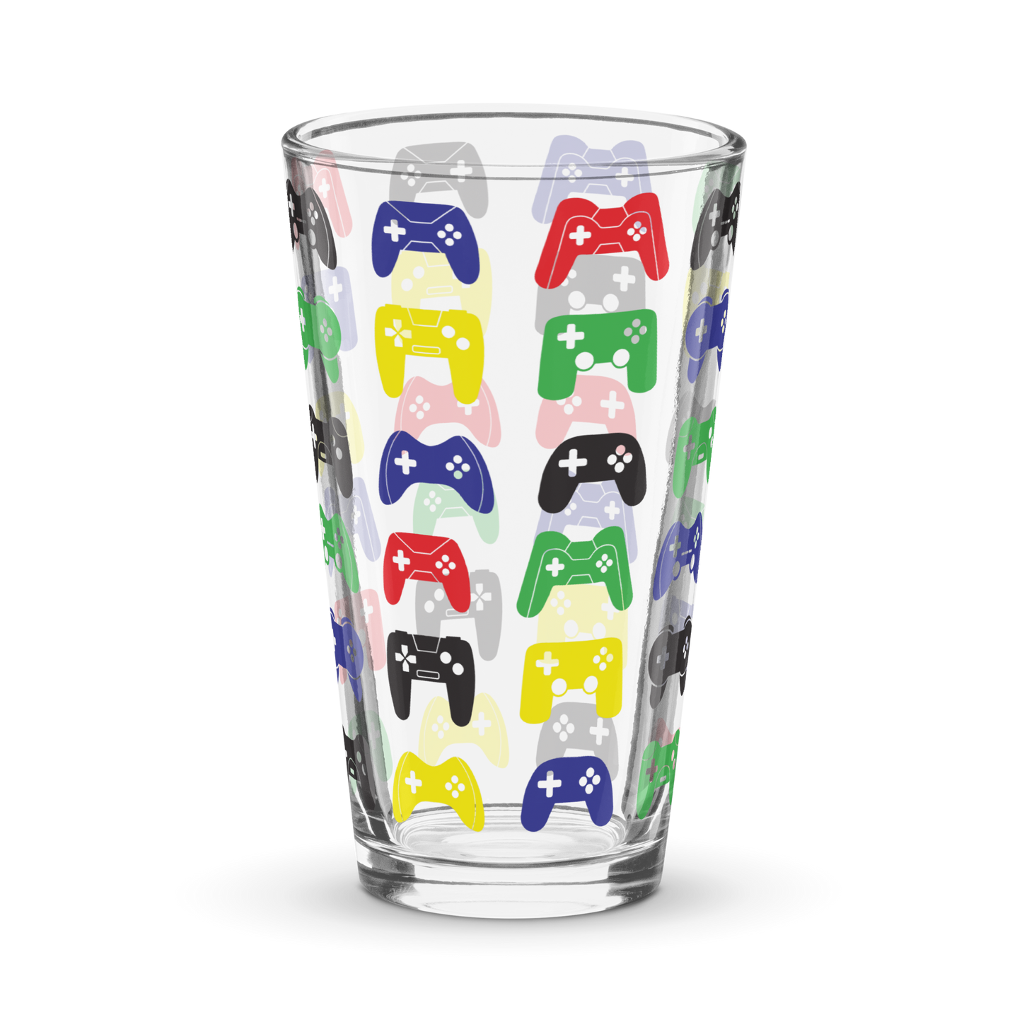 Controller Pattern 16oz Pint Glass